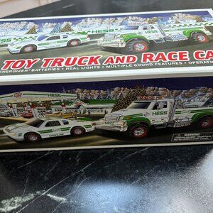 HESS 2011 LTD EDITION COLLECTIBLE TRUCK AND RACE CAR - NIB; UNOPENED; UNUSED